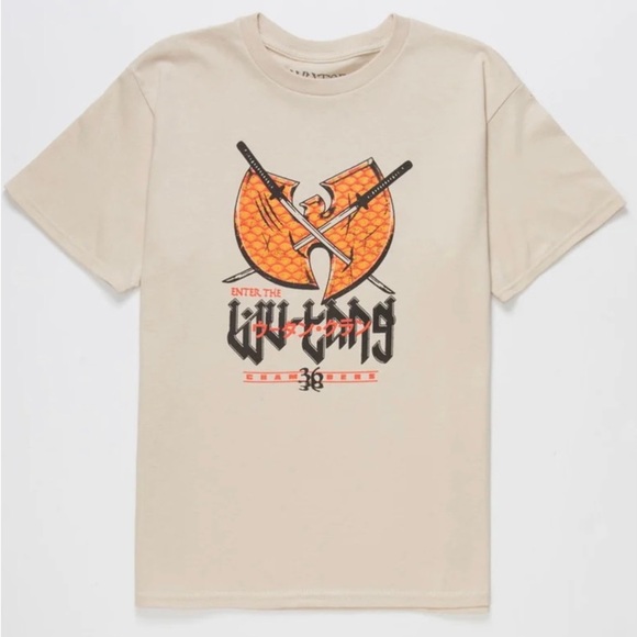 Enter the Wu-Tang clan graphic tee yxl youth kids euc 36 Chambers boys girls - Picture 4 of 8